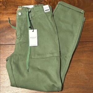 Judy Blue Green High-waist Cuffed Green Jeans - Size 5/27